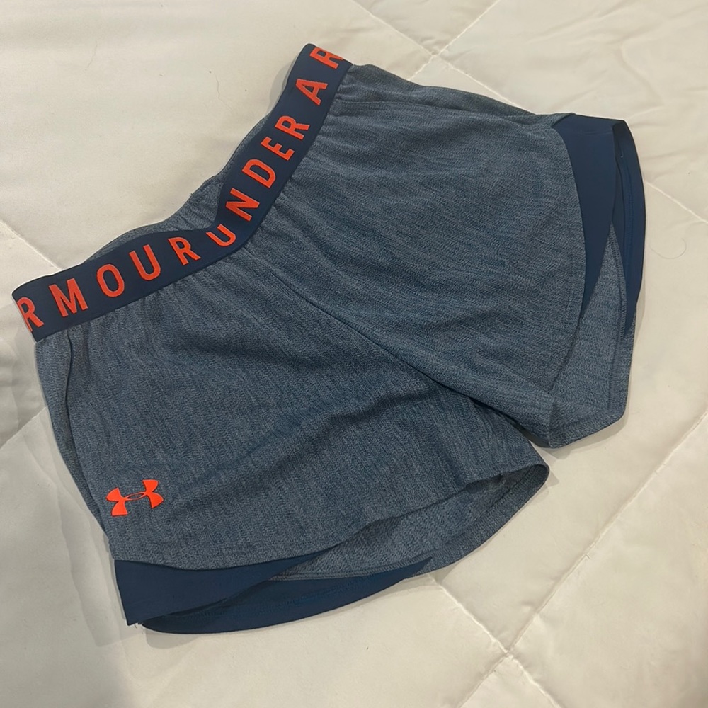 Under Armour women’s running shorts with pockets